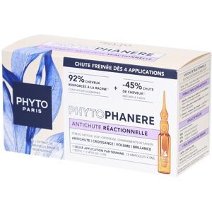 PDM to be maintained Phyto Paris Phytophanere Traitement Antichute Réactionnelle Ampoule(S) 12x5 ml - Publicité PDM to be maintained Phyto Paris Phytophanere Traitement Antichute Réactionnelle Ampoule(S) 12x5 ml - Publicité