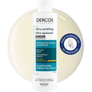 Vichy Dercos Shampooing Ultra-Sensible Cuir Chevelu Sec - 200ml - Publicité Vichy Dercos Shampooing Ultra-Sensible Cuir Chevelu Sec - 200ml - Publicité