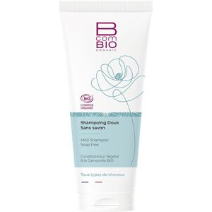 BcomBIO Bcom Bio Shampoing Doux Sans savon Shampooing 200 ml - Publicité BcomBIO Bcom Bio Shampoing Doux Sans savon Shampooing 200 ml - Publicité