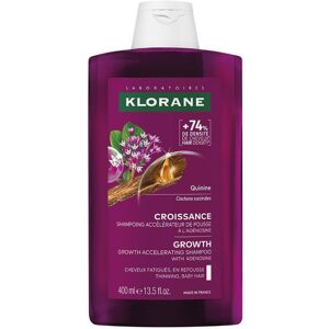 Klorane Croissance Shampoing accélérateur de pousse à l'adénosine Shampooing 400 ml - Publicité Klorane Croissance Shampoing accélérateur de pousse à l'adénosine Shampooing 400 ml - Publicité