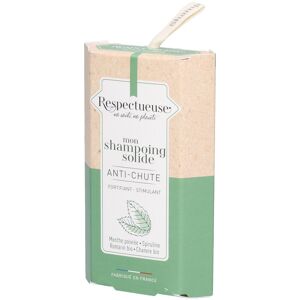 Respectueuse Mon Shampoing Solide Anti-Chute Shampooing 75 g - Publicité Respectueuse Mon Shampoing Solide Anti-Chute Shampooing 75 g - Publicité
