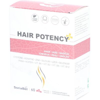 SoriaBel Hair Potency+ Capsules - Complément pour la santé capillaire - Publicité SoriaBel Hair Potency+ Capsules - Complément pour la santé capillaire - Publicité
