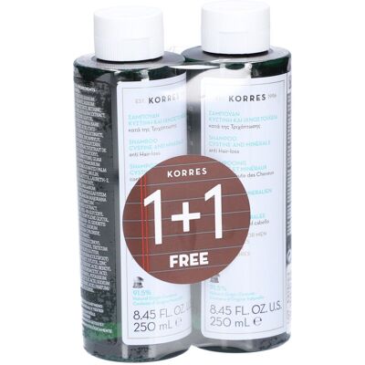 Korres Cystine & Minerals 250ml Shampoo Anti-Chute - Shampoo - Publicité Korres Cystine & Minerals 250ml Shampoo Anti-Chute - Shampoo - Publicité