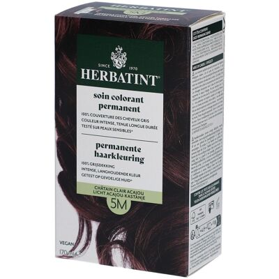 HERBATINT® Herbatint Coloration Permanente 5M Châtain Clair Teinture(S) 170 ml - Publicité HERBATINT® Herbatint Coloration Permanente 5M Châtain Clair Teinture(S) 170 ml - Publicité
