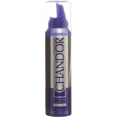 CHANDOR COLOUR Mousse coiffante blonde Mousse(S) 150 ml - Publicité CHANDOR COLOUR Mousse coiffante blonde Mousse(S) 150 ml - Publicité