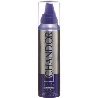 CHANDOR COLOUR Mousse coiffante Gris foncé Mousse(S) 150 ml - Publicité CHANDOR COLOUR Mousse coiffante Gris foncé Mousse(S) 150 ml - Publicité