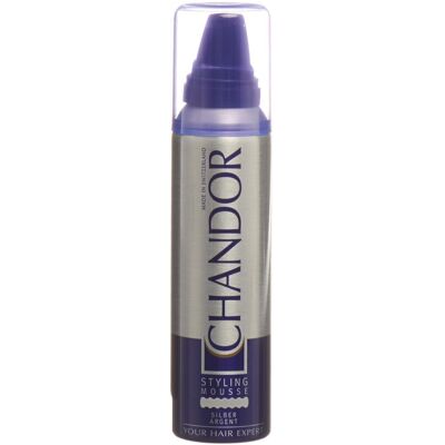 CHANDOR COLOUR Mousse coiffante Argenté Mousse(S) 150 ml - Publicité CHANDOR COLOUR Mousse coiffante Argenté Mousse(S) 150 ml - Publicité