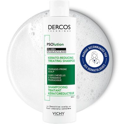 Shampoing Vichy Dercos Psolution (200 ml) - Publicité Shampoing Vichy Dercos Psolution (200 ml) - Publicité