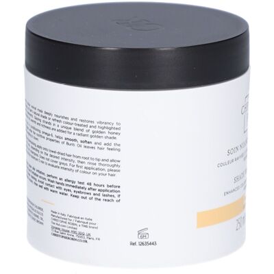 Christophe Robin Masque Variation de Teinte Blond Doré - 250ml - Publicité Christophe Robin Masque Variation de Teinte Blond Doré - 250ml - Publicité