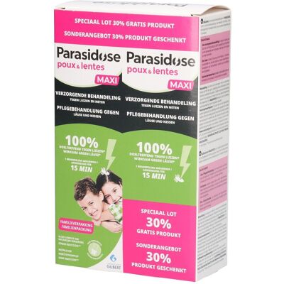 PDM to be maintained Parasidose Soin traitant anti-poux et lentes Mousse(S) 400 ml - Publicité PDM to be maintained Parasidose Soin traitant anti-poux et lentes Mousse(S) 400 ml - Publicité