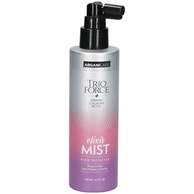 Brume coiffante Arganicare - Kératine, Collagène, Biotine - 200ml - Publicité Brume coiffante Arganicare - Kératine, Collagène, Biotine - 200ml - Publicité