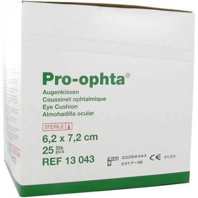 Lohmann & Rauscher Pro-ophta Compressus oculare - Stérile 6,2x7,25cm, 25 pcs - Publicité Lohmann & Rauscher Pro-ophta Compressus oculare - Stérile 6,2x7,25cm, 25 pcs - Publicité