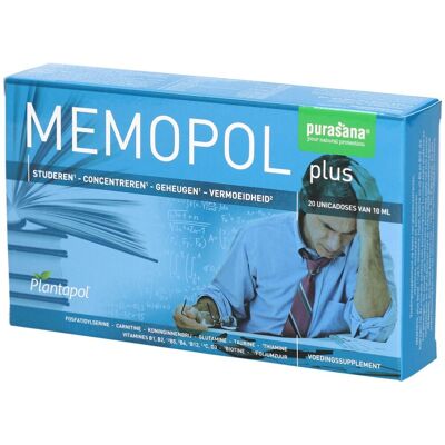 Purasana Memopol plus Goutte(S) Orale(S) 20x10 ml - Publicité Purasana Memopol plus Goutte(S) Orale(S) 20x10 ml - Publicité
