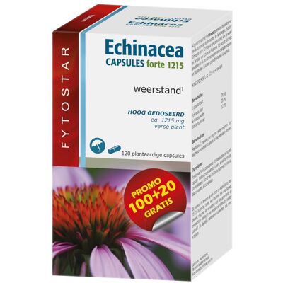 Fytostar Echinacea Forte 1215 Maxi - Complément alimentaire - Publicité Fytostar Echinacea Forte 1215 Maxi - Complément alimentaire - Publicité