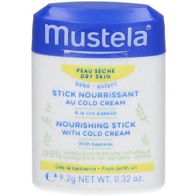 Mustela Hydra-Stick au Cold Cream Nutri-Protecteur Peau Sèche Stick(S) 10 g - Publicité Mustela Hydra-Stick au Cold Cream Nutri-Protecteur Peau Sèche Stick(S) 10 g - Publicité