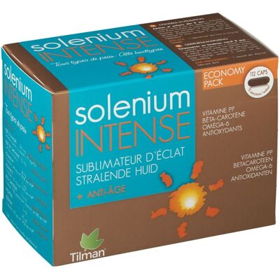 Tilman Solenium INTENSE Capsules - Soutient la peau - Publicité Tilman Solenium INTENSE Capsules - Soutient la peau - Publicité