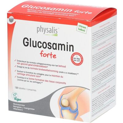 Physalis Glucosamine Forte - Soutien des Articulations - Complément Alimentaire - Publicité Physalis Glucosamine Forte - Soutien des Articulations - Complément Alimentaire - Publicité
