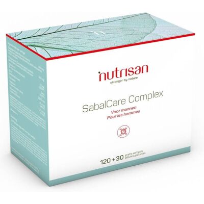Nutrisan SabalCare Complex - Soutient la santé masculine - 120 Softgels - Publicité Nutrisan SabalCare Complex - Soutient la santé masculine - 120 Softgels - Publicité