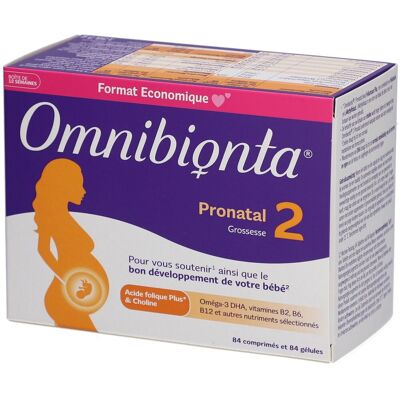 Procter & Gamble Omnibionta Pronatal 2 12 Semaines - Complément alimentaire - Publicité Procter & Gamble Omnibionta Pronatal 2 12 Semaines - Complément alimentaire - Publicité