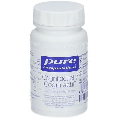 PURE ENCAPSULATIONS® Cogni Actif* Capsule(S) 60 pc(s) - Publicité PURE ENCAPSULATIONS® Cogni Actif* Capsule(S) 60 pc(s) - Publicité