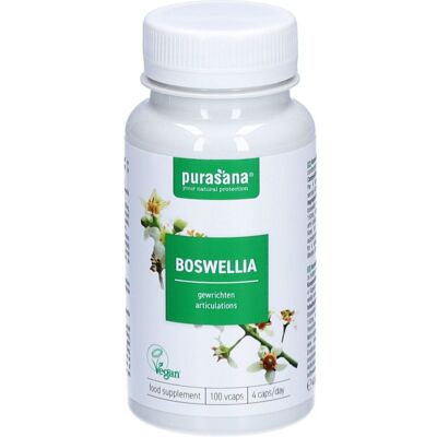 PURASANA Boswellia Capsule(S) 100 pc(s) - Publicité PURASANA Boswellia Capsule(S) 100 pc(s) - Publicité