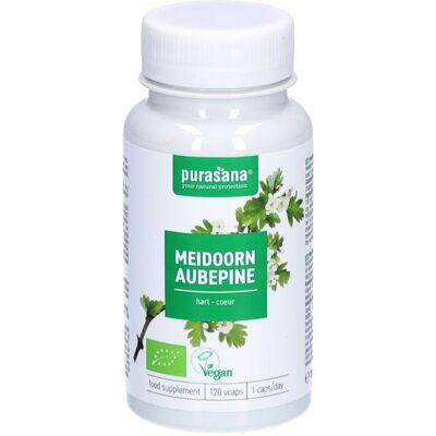 PURASANA Aubépine Capsule(S) 120 pc(s) - Publicité PURASANA Aubépine Capsule(S) 120 pc(s) - Publicité