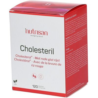 Nutrisan Nutrisan Cholesteril - Riz rouge, olive, artichaut - Complément alimentaire - Publicité Nutrisan Nutrisan Cholesteril - Riz rouge, olive, artichaut - Complément alimentaire - Publicité