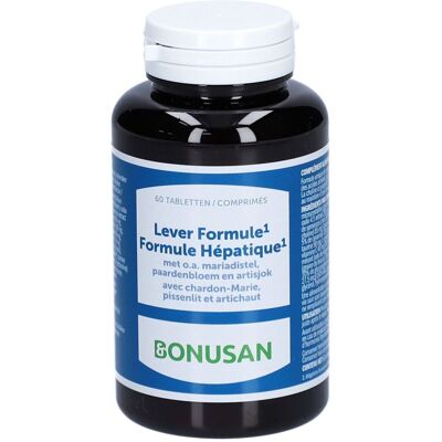 BONUSAN Formule Hépatique - 60 Comprimés - Publicité BONUSAN Formule Hépatique - 60 Comprimés - Publicité