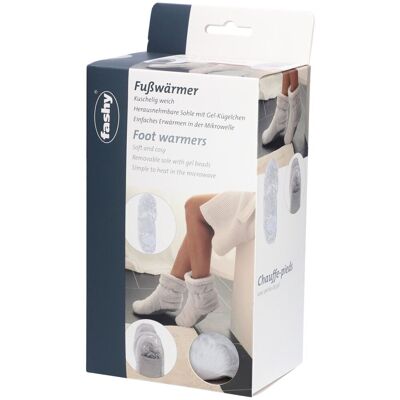 Fashy Pantoufles Chauffantes avec Semelle en Gel Retirable Accessoire(S) 1 pc(s) - Publicité Fashy Pantoufles Chauffantes avec Semelle en Gel Retirable Accessoire(S) 1 pc(s) - Publicité