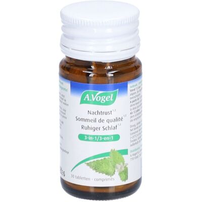 A. Vogel Sommeil de qualité 3-en-1 Comprimé(S) 30 pc(s) - Publicité A. Vogel Sommeil de qualité 3-en-1 Comprimé(S) 30 pc(s) - Publicité