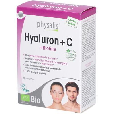 Physalis® Hyaluron + C Biotine Comprimé(S) 2x15 pc(s) - Publicité Physalis® Hyaluron + C Biotine Comprimé(S) 2x15 pc(s) - Publicité
