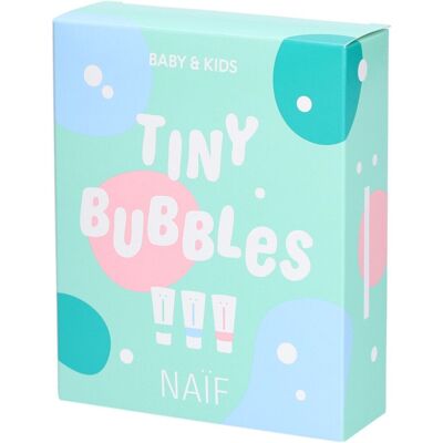 Naïf - Tiny Bubbles Essentials - Baby care set - Publicité Naïf - Tiny Bubbles Essentials - Baby care set - Publicité