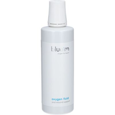 Blue M Oxygen for Health Oxygen Fluid - Dents sensibles - 500 ml - Publicité Blue M Oxygen for Health Oxygen Fluid - Dents sensibles - 500 ml - Publicité