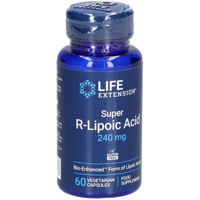 Life Extension Super R-Acide lipoïque - Supplément - Publicité Life Extension Super R-Acide lipoïque - Supplément - Publicité