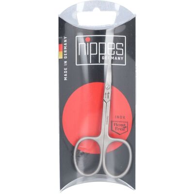 Ciseaux à Ongles et Cuticules en Acier Inoxydable Nippes - 9cm - Publicité Ciseaux à Ongles et Cuticules en Acier Inoxydable Nippes - 9cm - Publicité