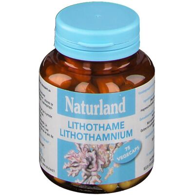 Naturland Lithothamne 75 Végécaps - Complément Alimentaire - Publicité Naturland Lithothamne 75 Végécaps - Complément Alimentaire - Publicité