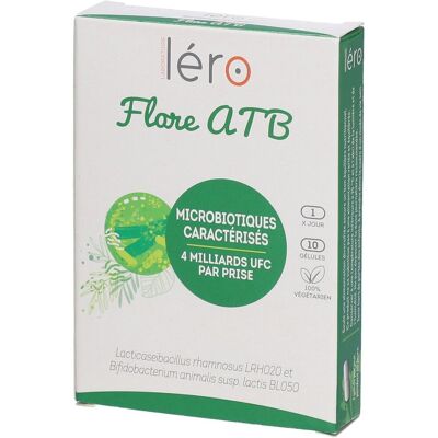 Léro Flore ATB - Capsules probiotiques - 10 pcs - Publicité Léro Flore ATB - Capsules probiotiques - 10 pcs - Publicité