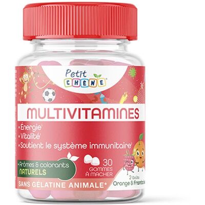Les 3 Chênes Petit Chêne Multivitamin Gummies - Complément multivitaminé pour enfants et adultes - Publicité Les 3 Chênes Petit Chêne Multivitamin Gummies - Complément multivitaminé pour enfants et adultes - Publicité