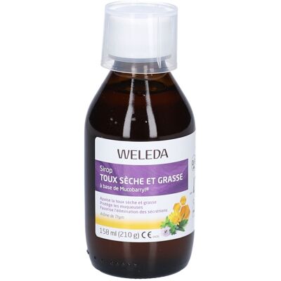 PDM to be maintained Weleda Sirop toux sèche et grasse à base de Mucobarryl 158 ml - Publicité PDM to be maintained Weleda Sirop toux sèche et grasse à base de Mucobarryl 158 ml - Publicité