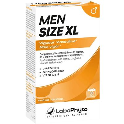 Labophyto MEN SIZE XL - Vigueur Masculine not relevant 60 pc(s) - Publicité Labophyto MEN SIZE XL - Vigueur Masculine not relevant 60 pc(s) - Publicité