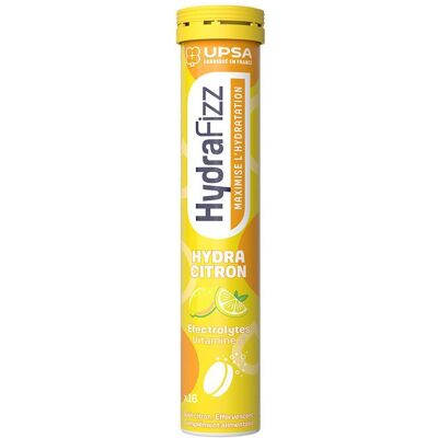 PDM to be maintained UPSA HydraFizz Hydra Citron Comprimés Effervescents 16 pc(s) - Publicité PDM to be maintained UPSA HydraFizz Hydra Citron Comprimés Effervescents 16 pc(s) - Publicité