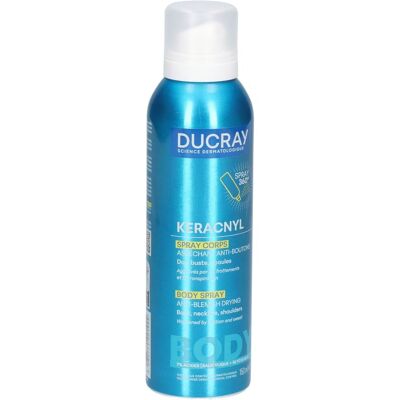 Ducray Keracnyl Spray corps asséchant anti-boutons 150 ml - Publicité Ducray Keracnyl Spray corps asséchant anti-boutons 150 ml - Publicité