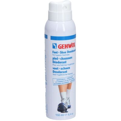 Gehwol Déodorant Pieds et Chaussures - Fraîcheur Hygiénique, 150 ml - Publicité Gehwol Déodorant Pieds et Chaussures - Fraîcheur Hygiénique, 150 ml - Publicité