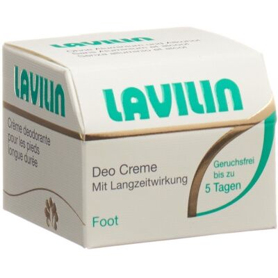 LAVILIN Déodorant Crème Pieds 10 ml - Publicité LAVILIN Déodorant Crème Pieds 10 ml - Publicité