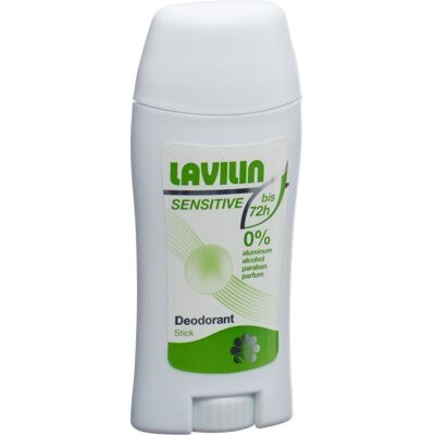 LAVILIN Sensitive Déodorant Stick(S) 60 ml - Publicité LAVILIN Sensitive Déodorant Stick(S) 60 ml - Publicité
