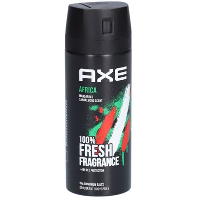 Axe Africa Déodorant Non Stop Fresh Aérosol(S) 150 ml - Publicité Axe Africa Déodorant Non Stop Fresh Aérosol(S) 150 ml - Publicité