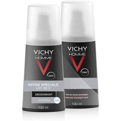 Vichy Ultra-Frais 24H Déodorant Spray - Déodorant - Publicité Vichy Ultra-Frais 24H Déodorant Spray - Déodorant - Publicité