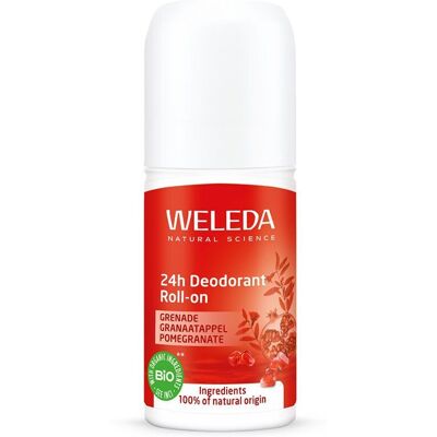 Weleda Grenade 24h Deo Roll-On (50ml) - Publicité Weleda Grenade 24h Deo Roll-On (50ml) - Publicité