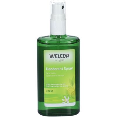 WELEDA Citrus Déodorant Spray 100 ml - Publicité WELEDA Citrus Déodorant Spray 100 ml - Publicité