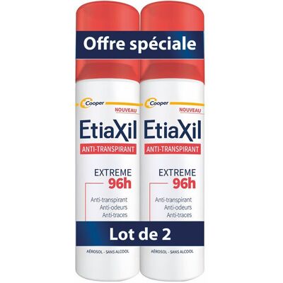 No Brand Etiaxil Anti-transpirant Aérosol Extrême 96h Déodorant 100 ml - Publicité No Brand Etiaxil Anti-transpirant Aérosol Extrême 96h Déodorant 100 ml - Publicité